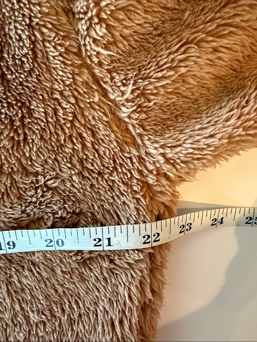 OFFLINE By Aerie Fluffy Sherpa Quarter Zip Sweatshirt Camel Size Small - Picture 4 of 12